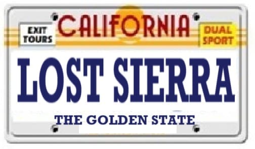 PLATE LOST SIERRA PLATE LOST SIERRA