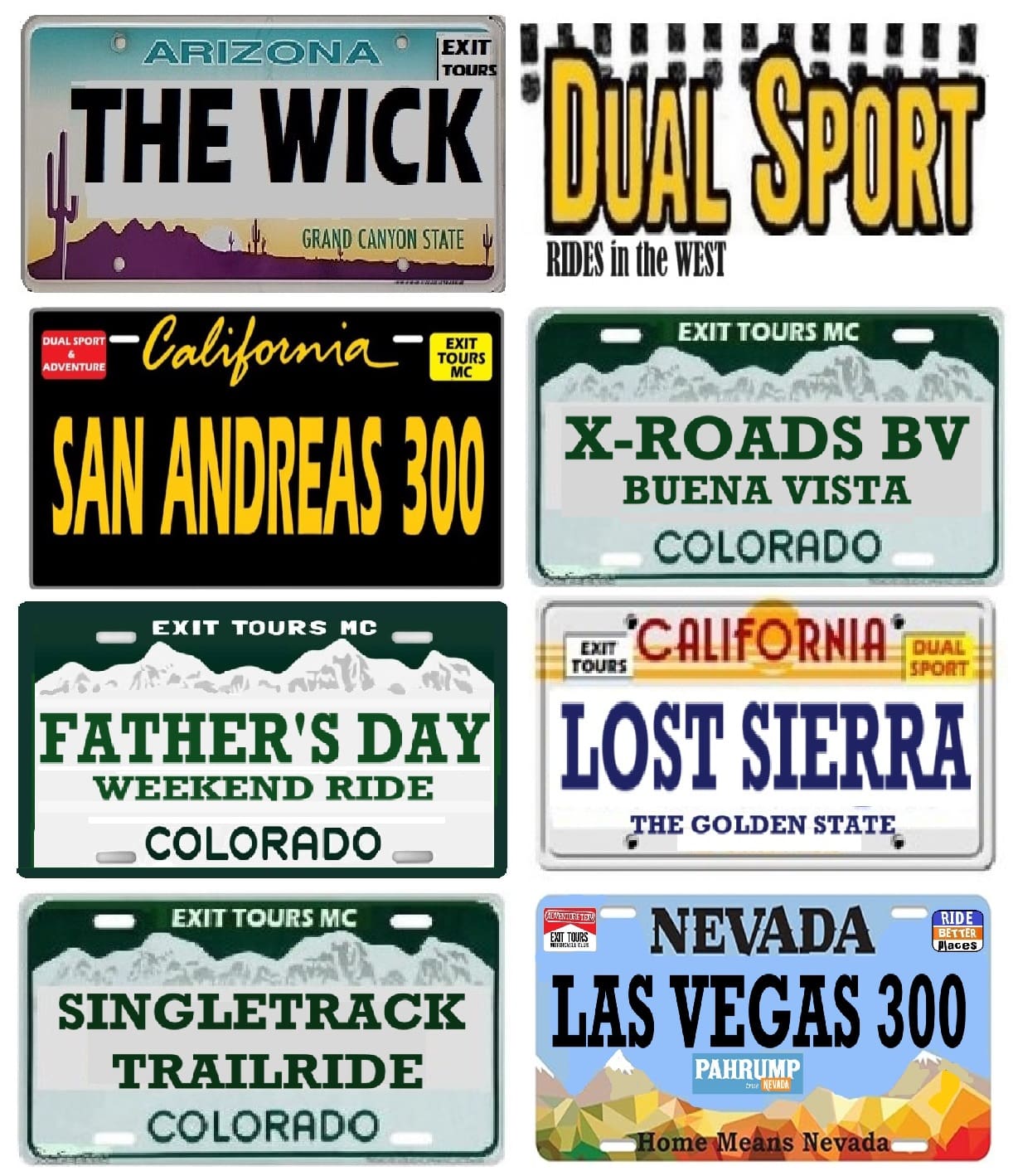 PLATES DSR WEST