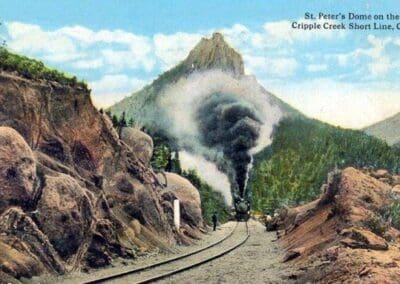 ST PETERS DOME ON THE SHORT LINE